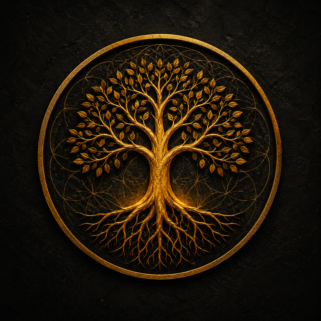 Doctor Shusha golden tree emblem